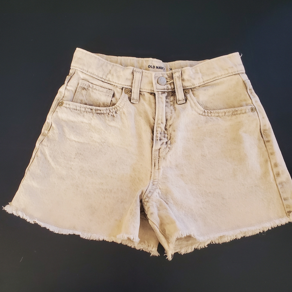 Old Navy Gray and White Casual Shorts